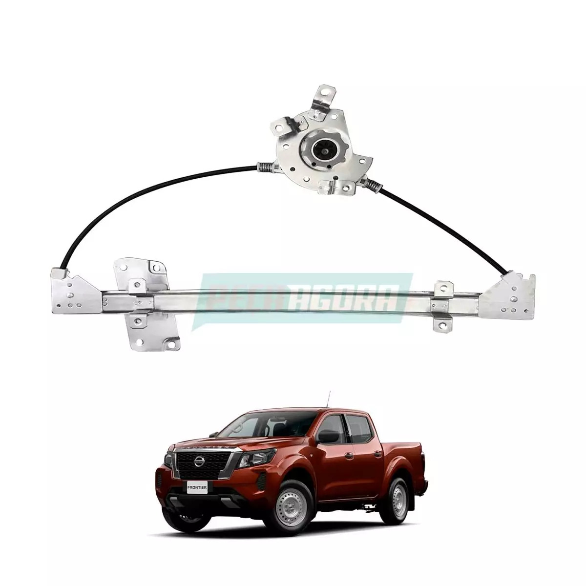 MAQUINA VIDRO ELETRICO DIANT ESQ SEM MOTOR MABUCHI FRONTIER 2021 DIANTE (807204K