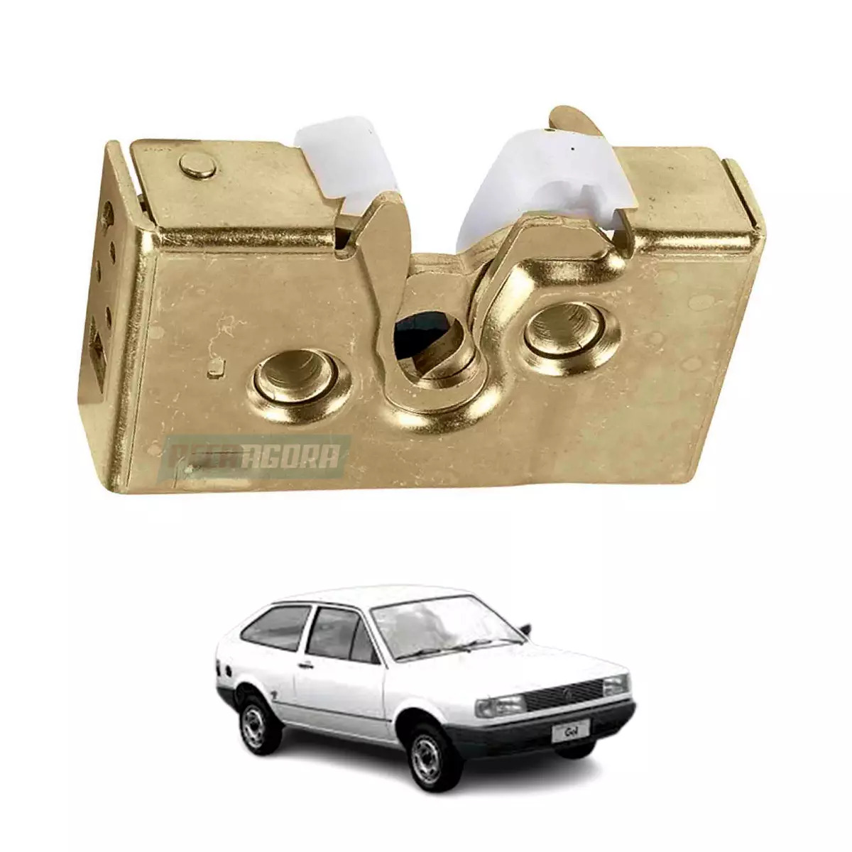 FECHADURA PORTA ESQ GOL PARATI SANTANA GOL 1000 SAVEIRO VOYAGE  (3058370155-F458