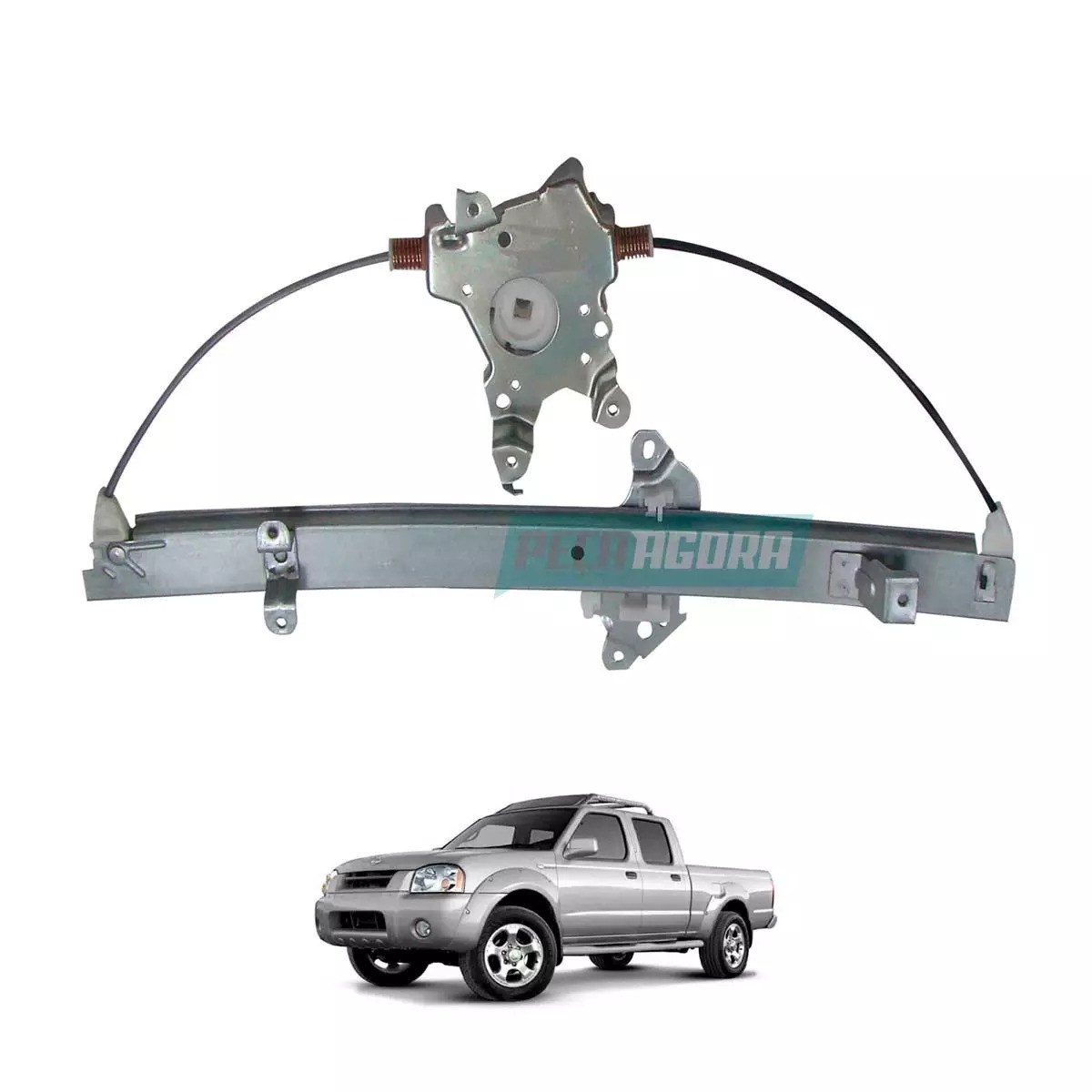 MAQUINA VIDRO ELETRICO TRAS DIR SEM MOTOR ORIGINAL FRONTIER 2007 ATE 2019 (82720