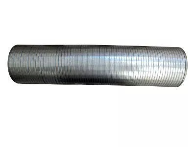 TUBO FLEXIVEL ESCAPE MBB 1634/1938 (4,5"  460MM) INOX (49-058-6344900365-F3400-F