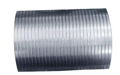 TUBO FLEXIVEL ESCAPE VOLVO FH/NH (CURTO-5" X 175MM) INOX (20442244-49-098-F77091