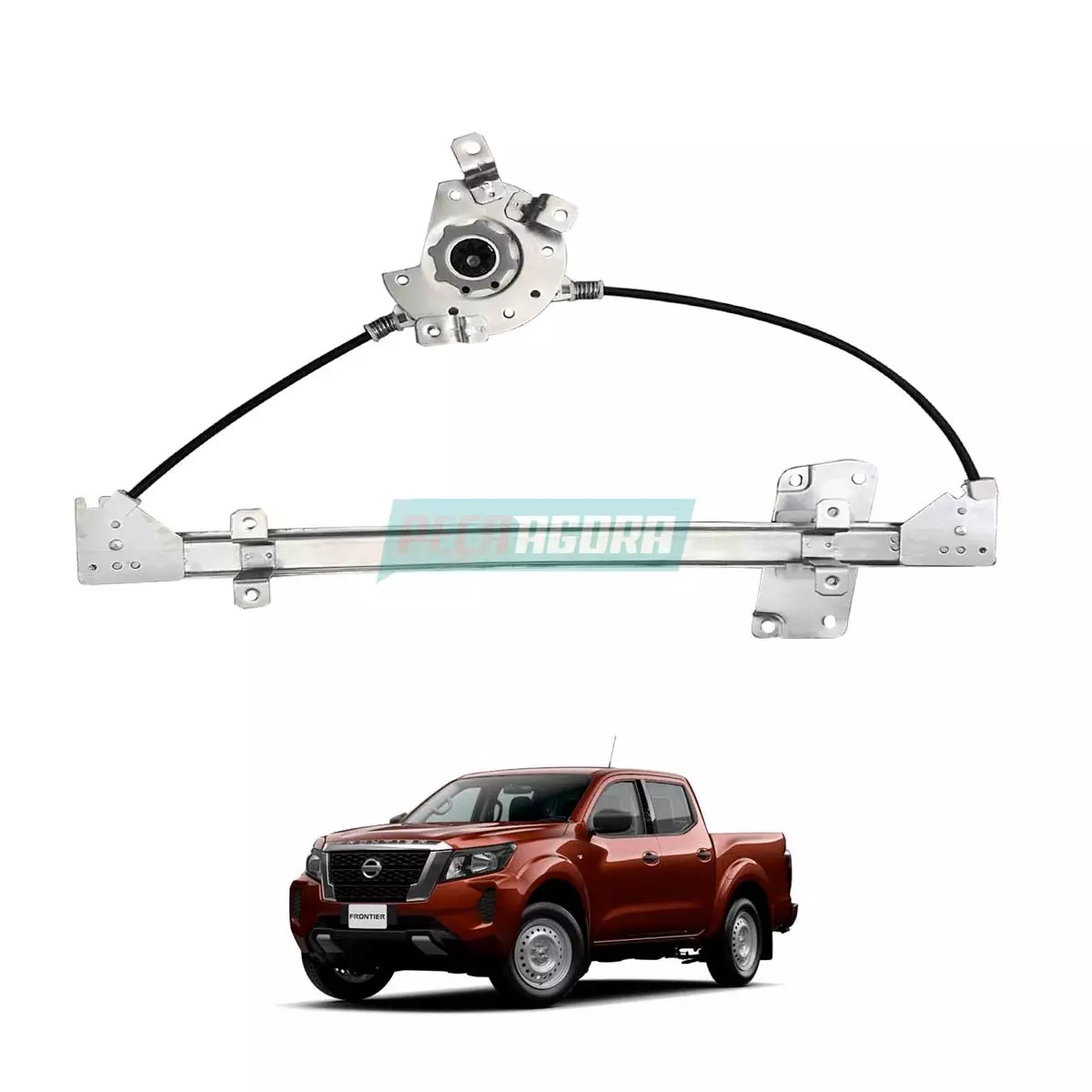 MAQUINA VIDRO ELETRICO DIANT DIR SEM MOTOR MABUCHI FRONTIER 2021 DIANTE (807214K