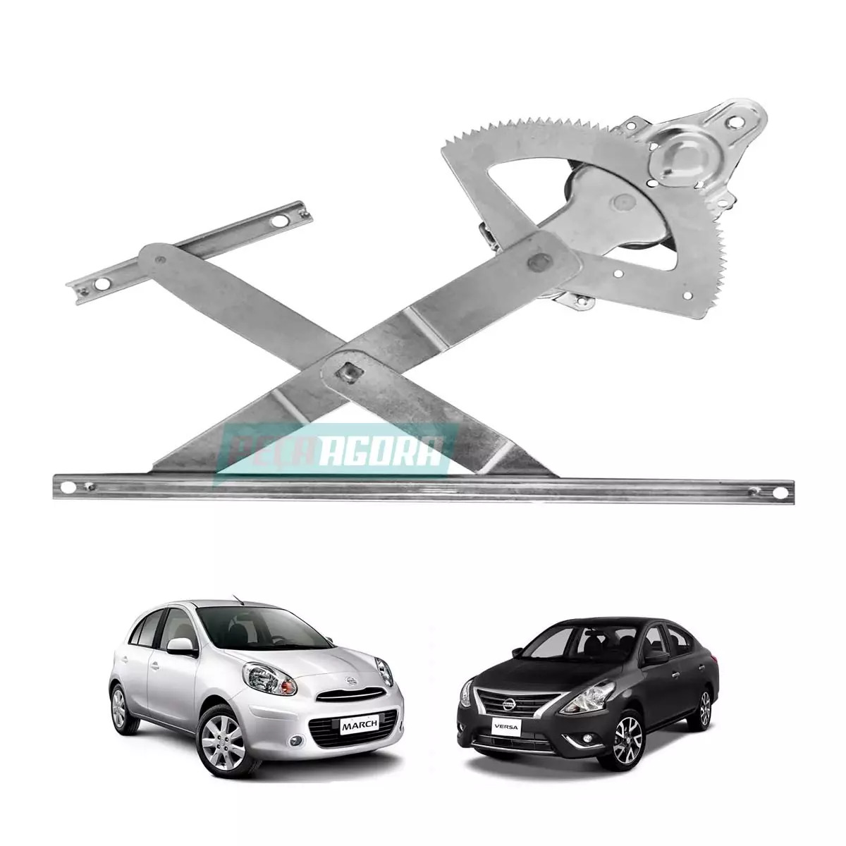 MAQUINA VIDRO ELETRICO DIANT ESQ COM MOTOR MABUCHI MARCH VERSA 2011 DIANTE (8072