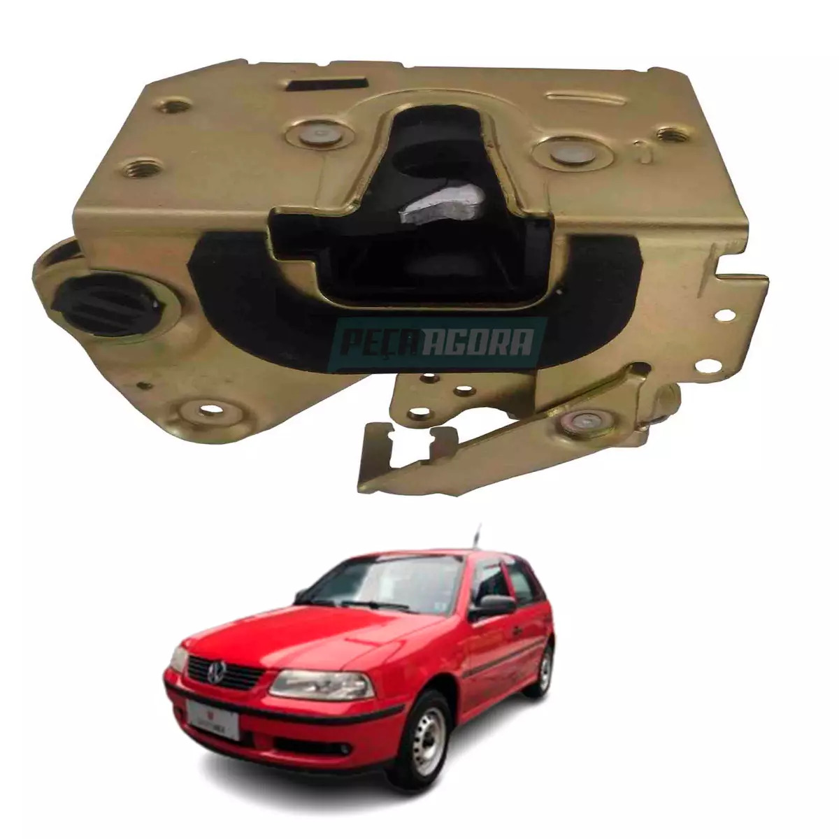 FECHADURA PORTA MANUAL DIANTEIRA DIR GOL PARATI SAVEIRO G3 G4 (5W4837014AC-F4590
