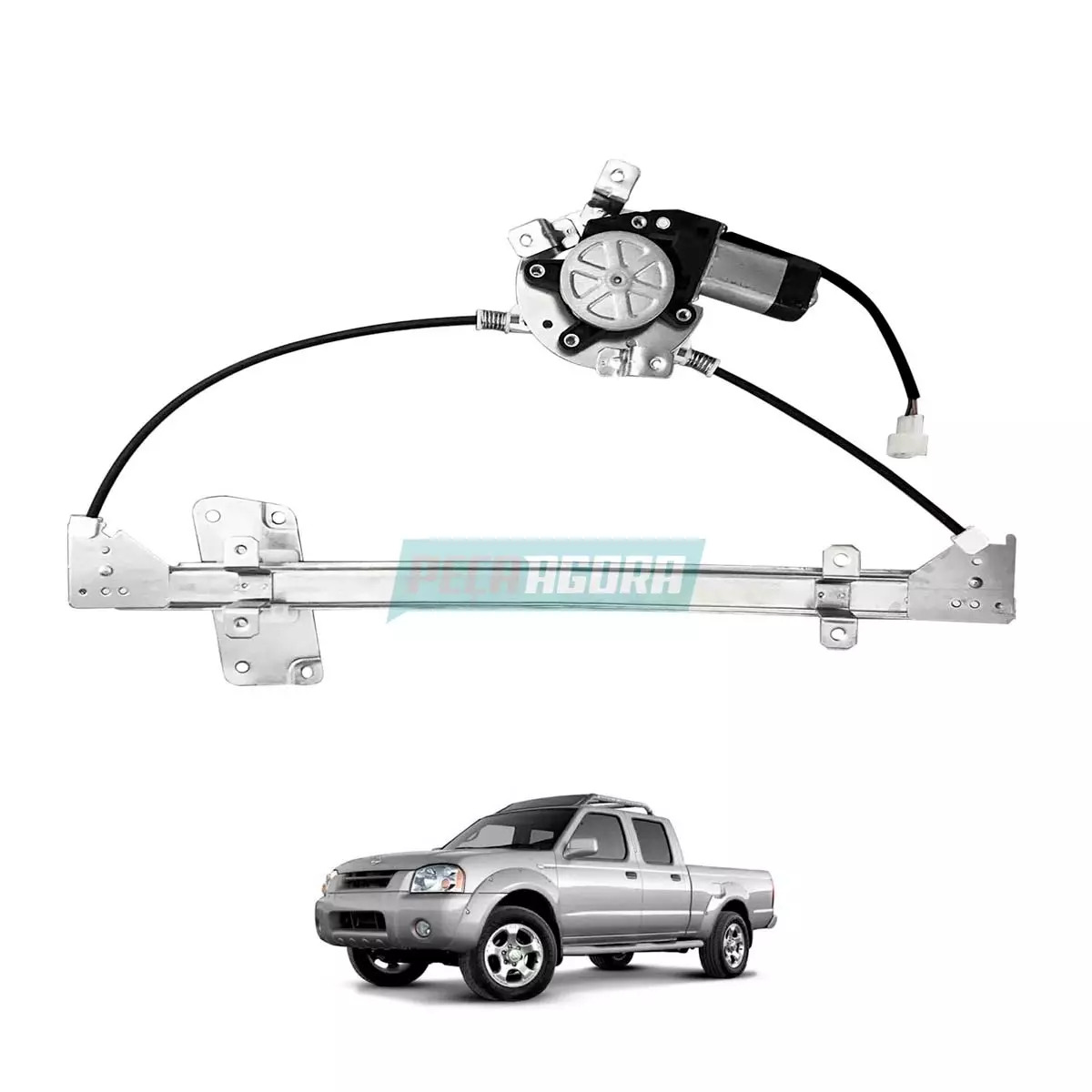 MAQUINA VIDRO ELETRICO DIANT ESQ COM MOTOR MABUCHI FRONTIER 2021 DIANTE (807204K