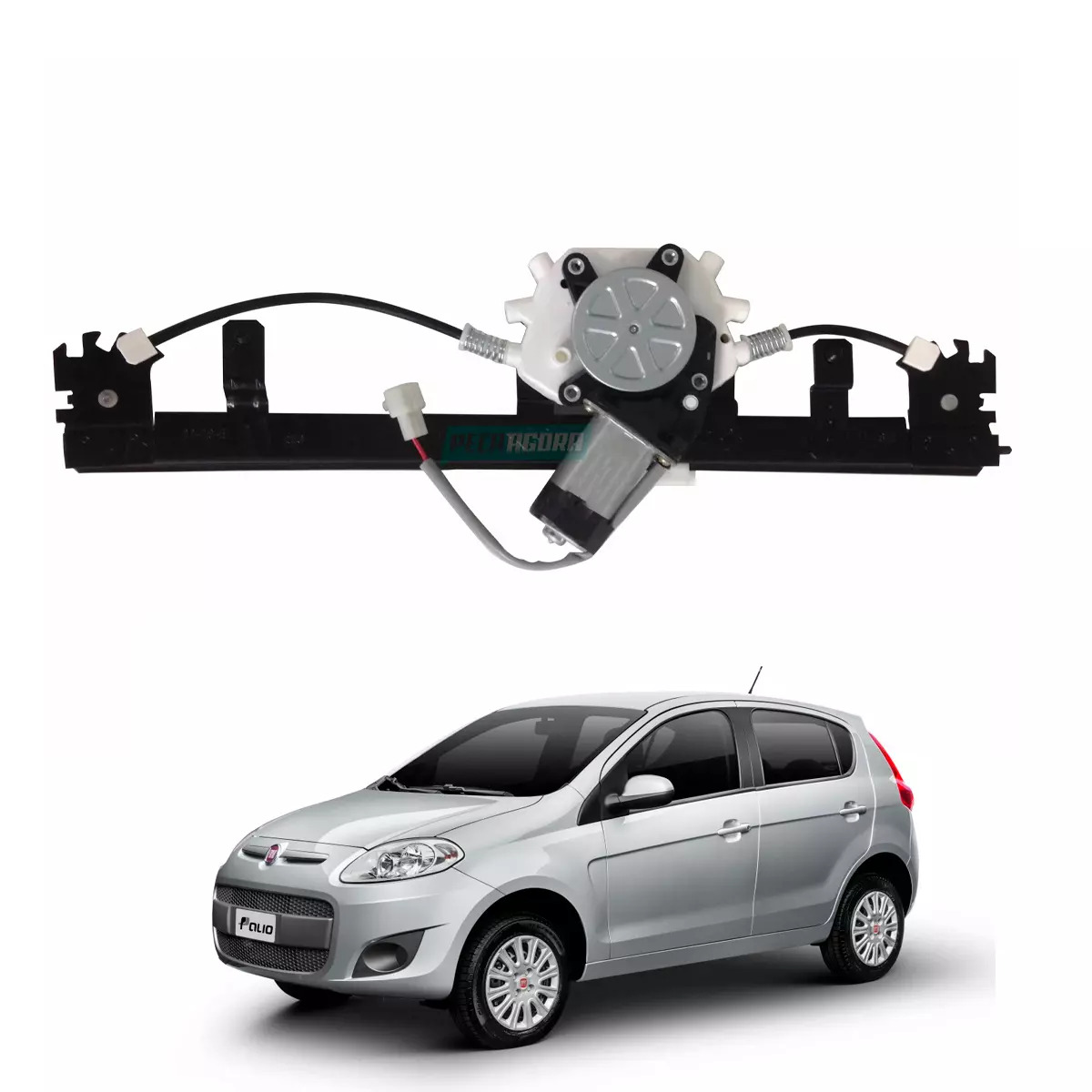 MAQUINA VIDRO ELETRICA DIANTEIRA ESQ COM MOTOR GRAND SIENA 2012 EM DIANTE PALIO 