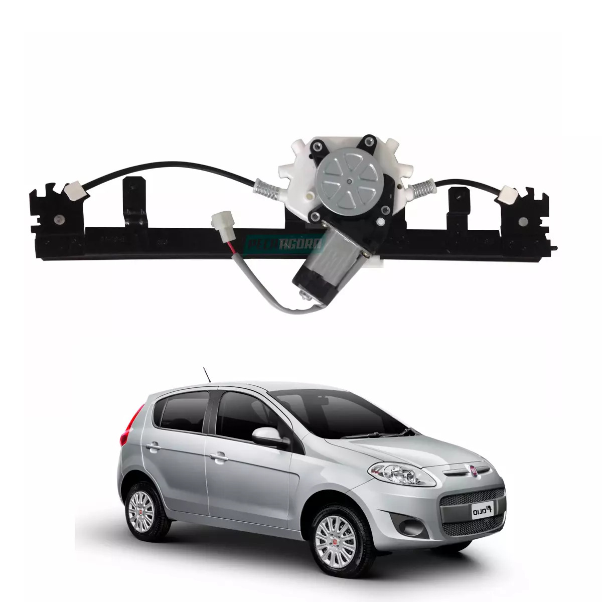 MAQUINA VIDRO ELETRICA DIANTEIRA DIR COM MOTOR GRAND SIENA 2012 EM DIANTE PALIO 