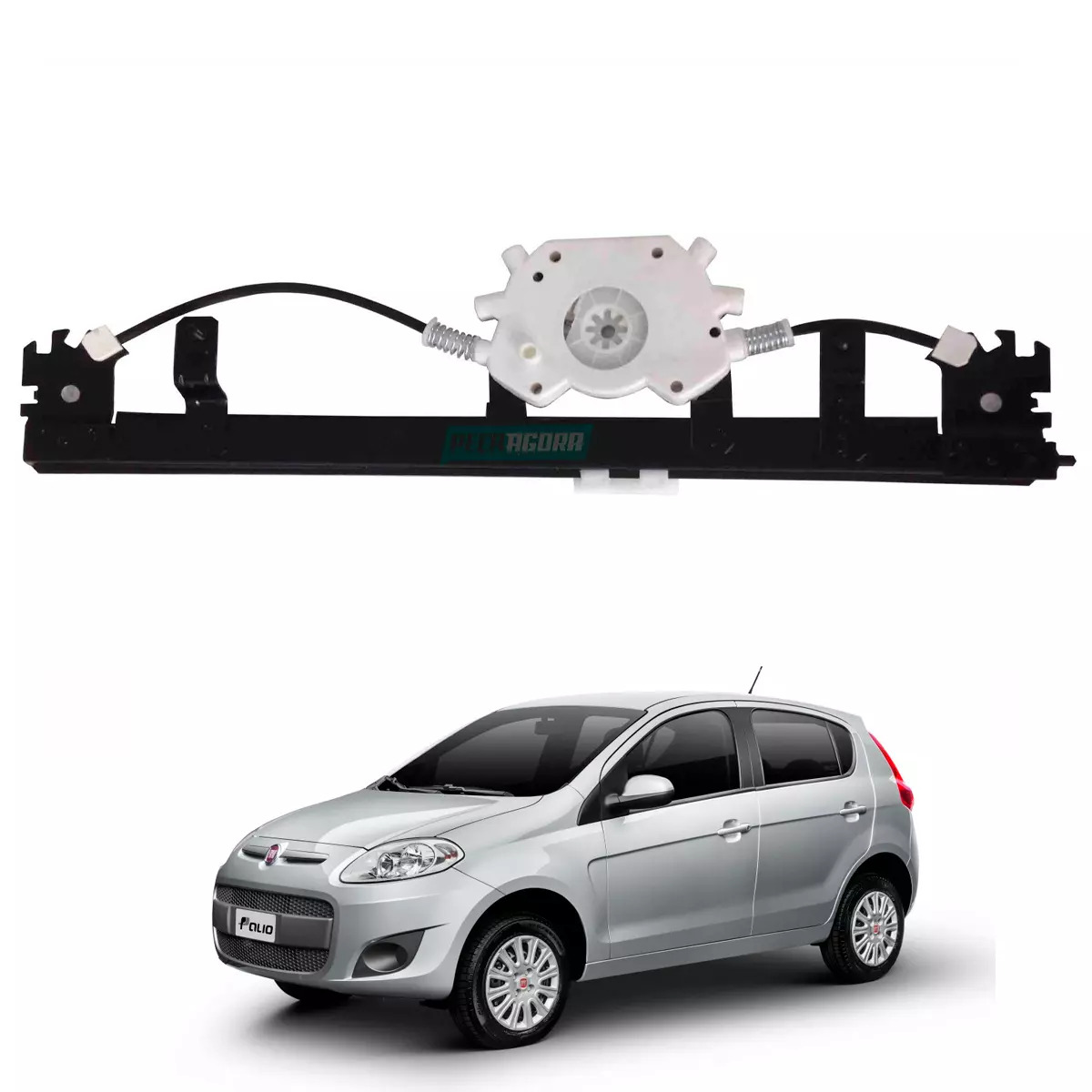 MAQUINA VIDRO ELETRICA DIANTEIRA ESQ SEM MOTOR GRAND SIENA 2012 EM DIANTE PALIO 