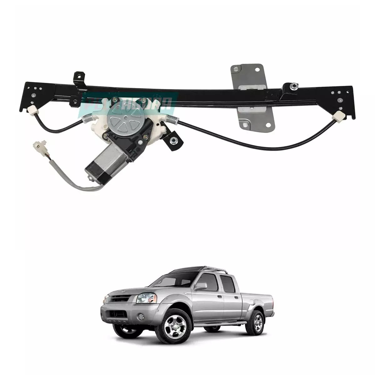 MAQUINA VIDRO ELETRICO DIANT DIR COM MOTOR MABUCHI FRONTIER 2007 ATE 2019 (82720