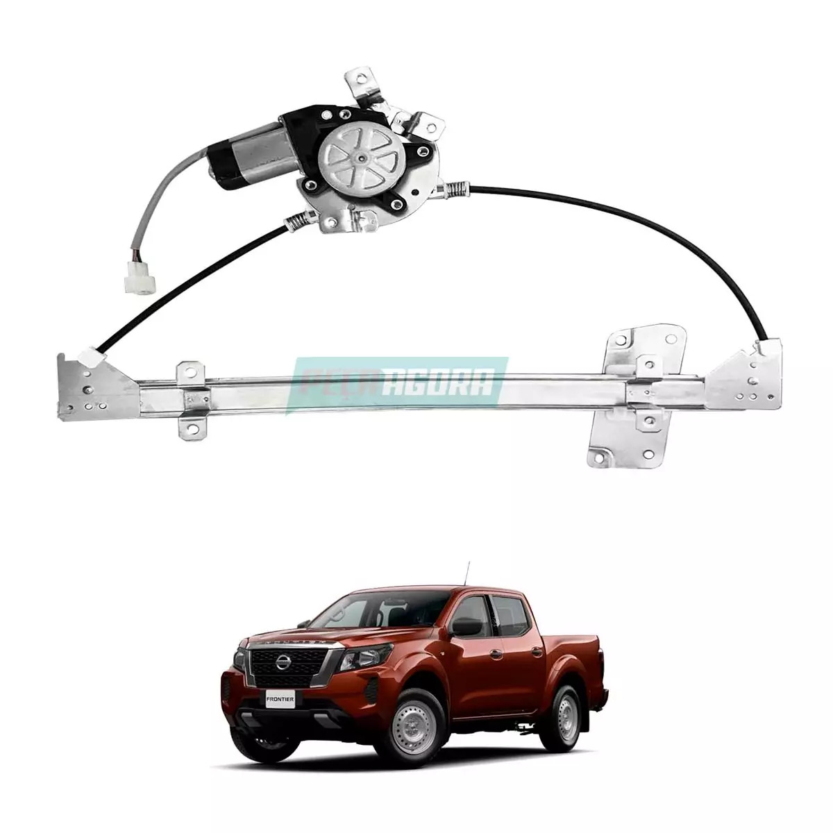 MAQUINA VIDRO ELETRICO DIANT DIR COM MOTOR MABUCHI FRONTIER 2021 DIANTE (807214K