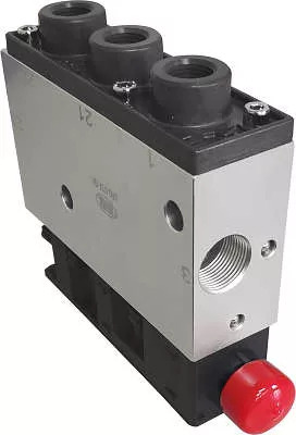 VALVULA CONTROLE SUSPENSAO ATIVA ECAS/ELC 3 BOBINAS VOLVO B7 (0501100029-3944717