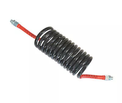 MANGUEIRA ESPIRAL DE AR 5,5M VERMELHA M18X1,5/M16X1 COM ADAPTADOR (BZ0830)