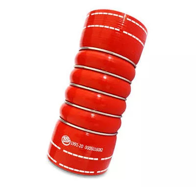 MANGUEIRA INTERCOOLER SILICONE VERMELHA 86X200 MERCEDES BENZ (0005016082)