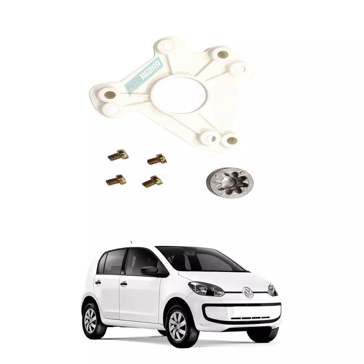 REPARO MAQUINA DE VIDRO ELETRICA DIANTEIRA DIR SEM MOTOR UP 2014 EM DIANTE  (6RU