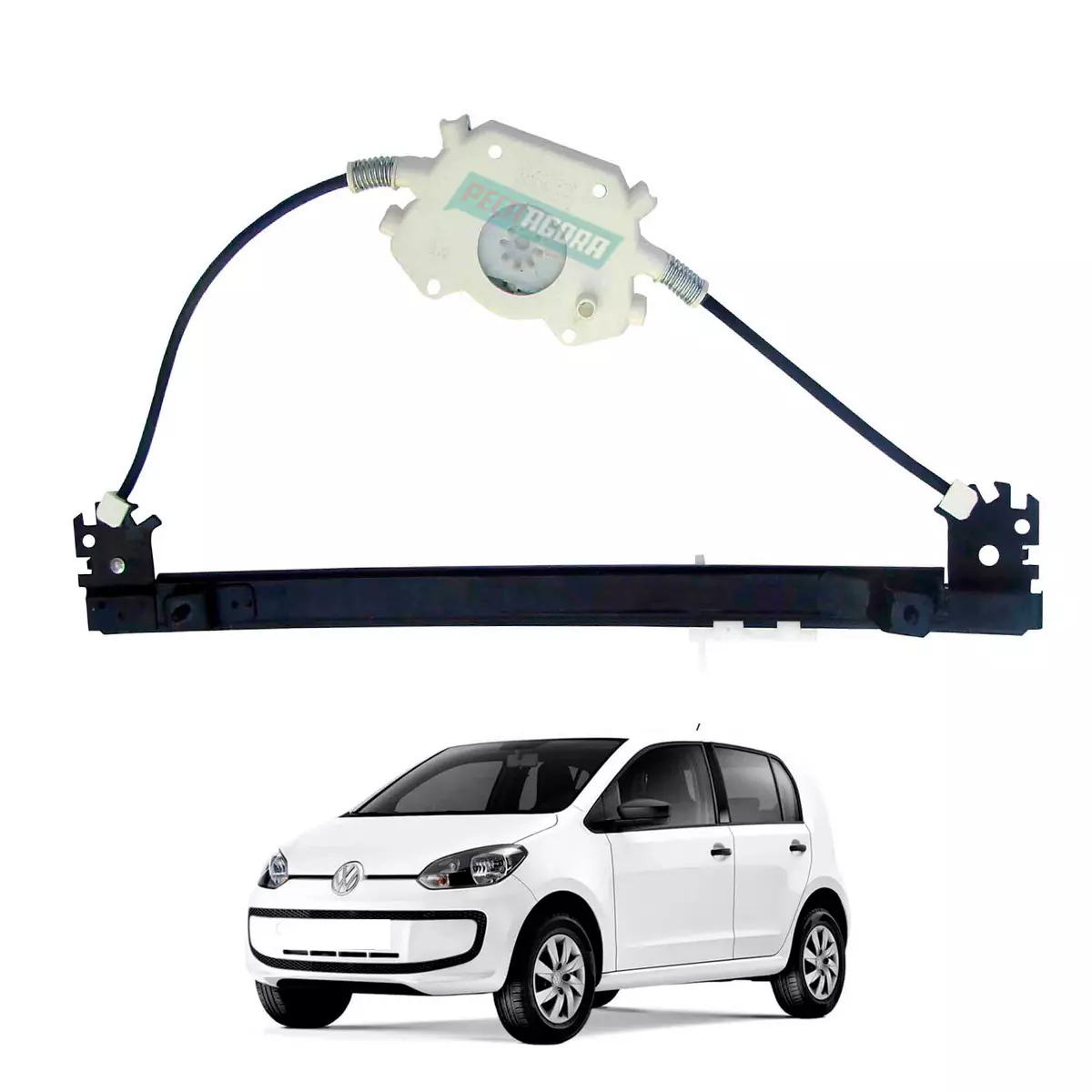 MAQUINA VIDRO ELETRICA TRASEIRA ESQ SEM MOTOR UP 2014 EM DIANTE (1SB837461C-R411