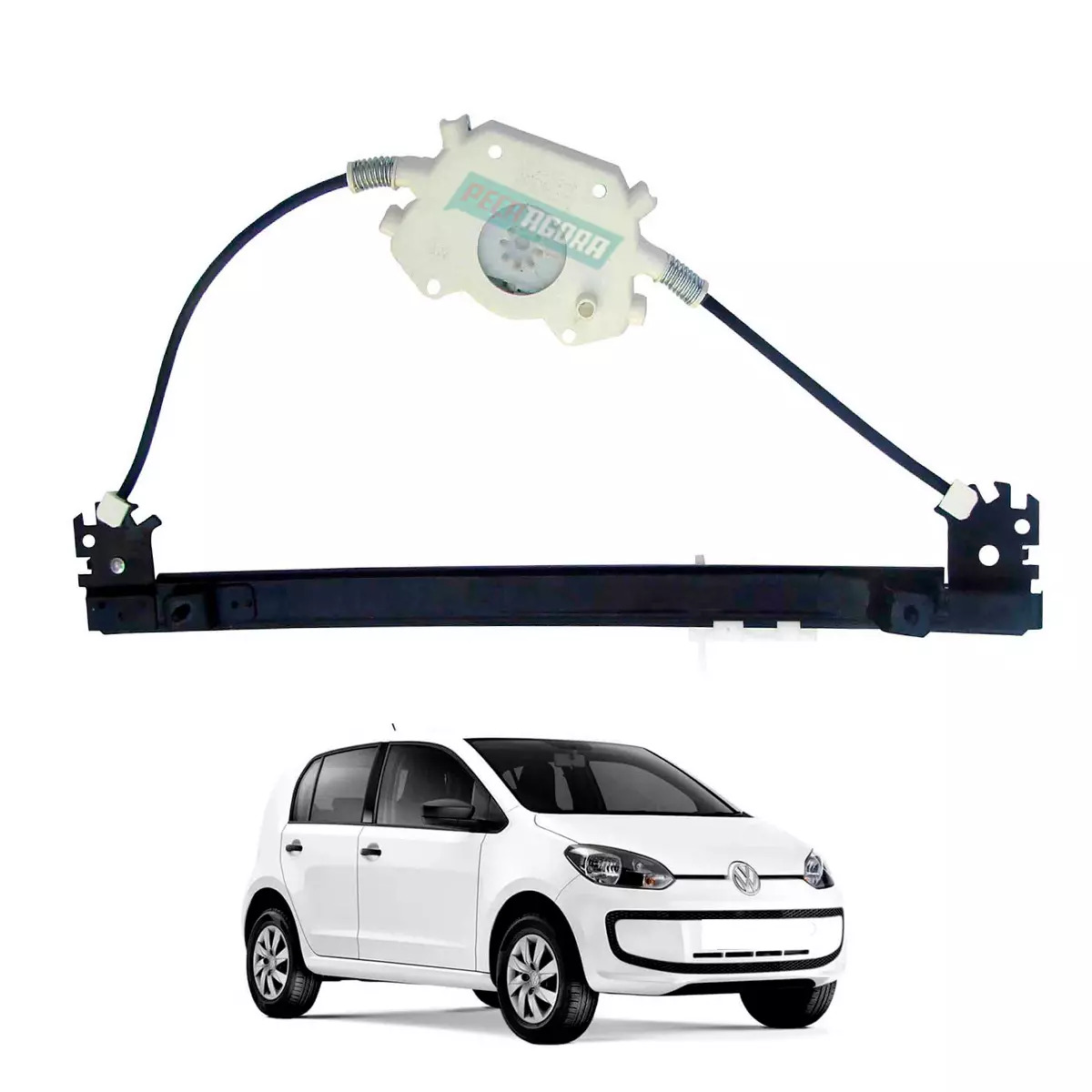 MAQUINA VIDRO ELETRICA TRASEIRA DIR SEM MOTOR UP 2014 EM DIANTE (1SB837462C-R411