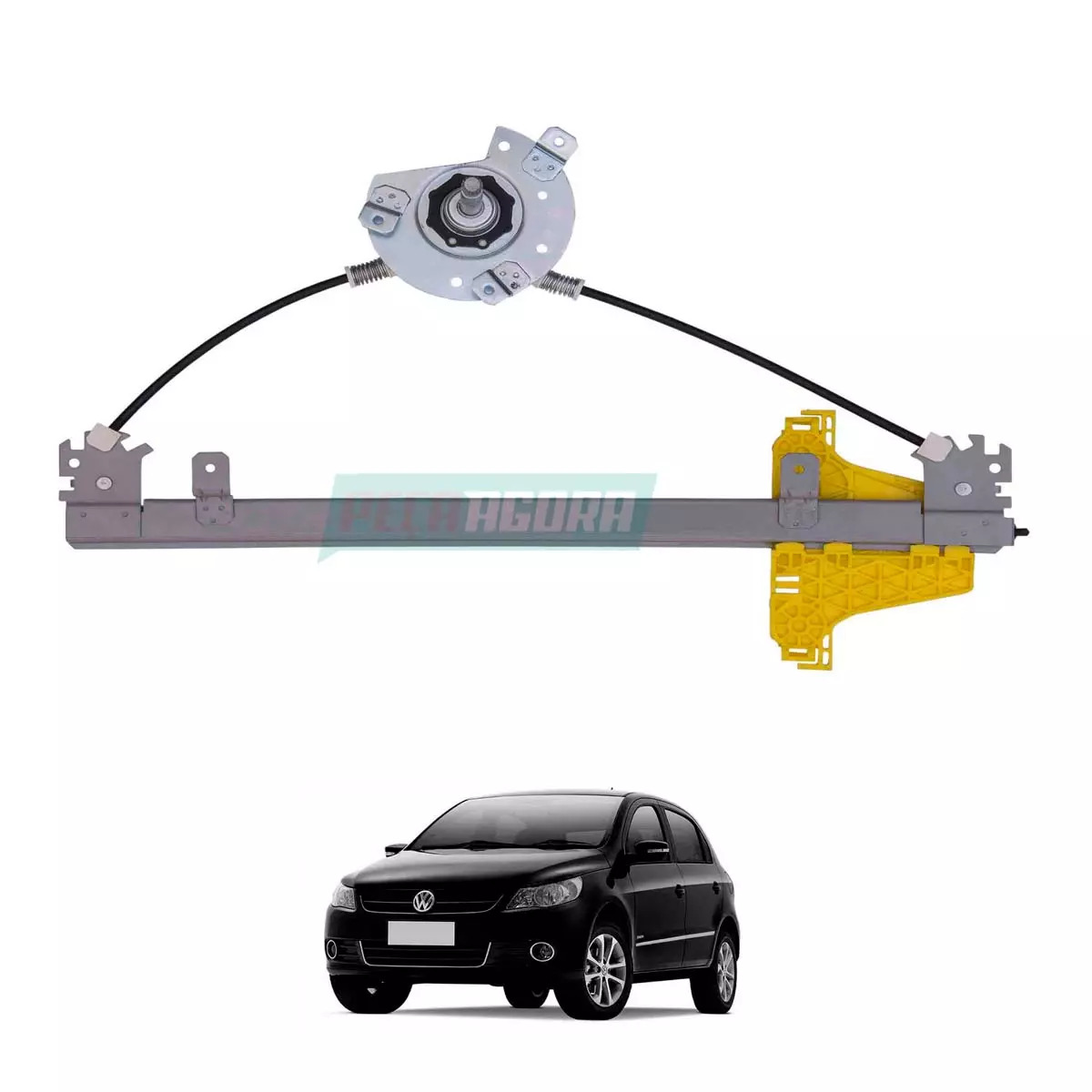 MAQUINA VIDRO MANUAL DIANTEIRO ESQ GOL G5 G6 G7 VOYAGE G5 G6 G7 (5U4837401-R4392