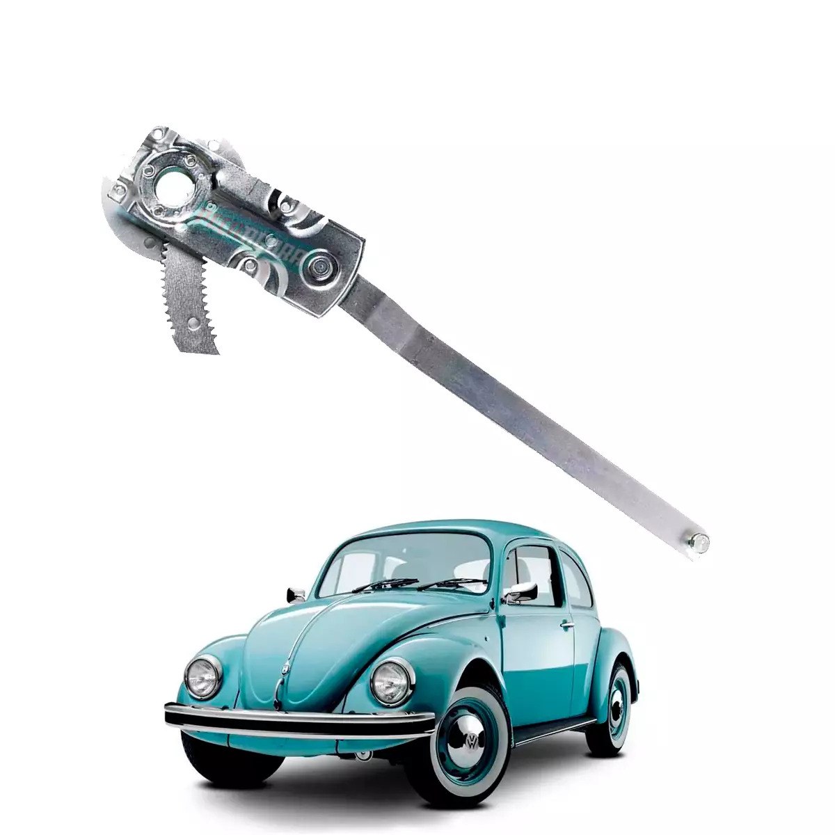 MAQUINA VIDRO ELETRICA ESQ SEM MOTOR FUSCA SEDAN 71 A 96 12V (1138375011-R4120E-