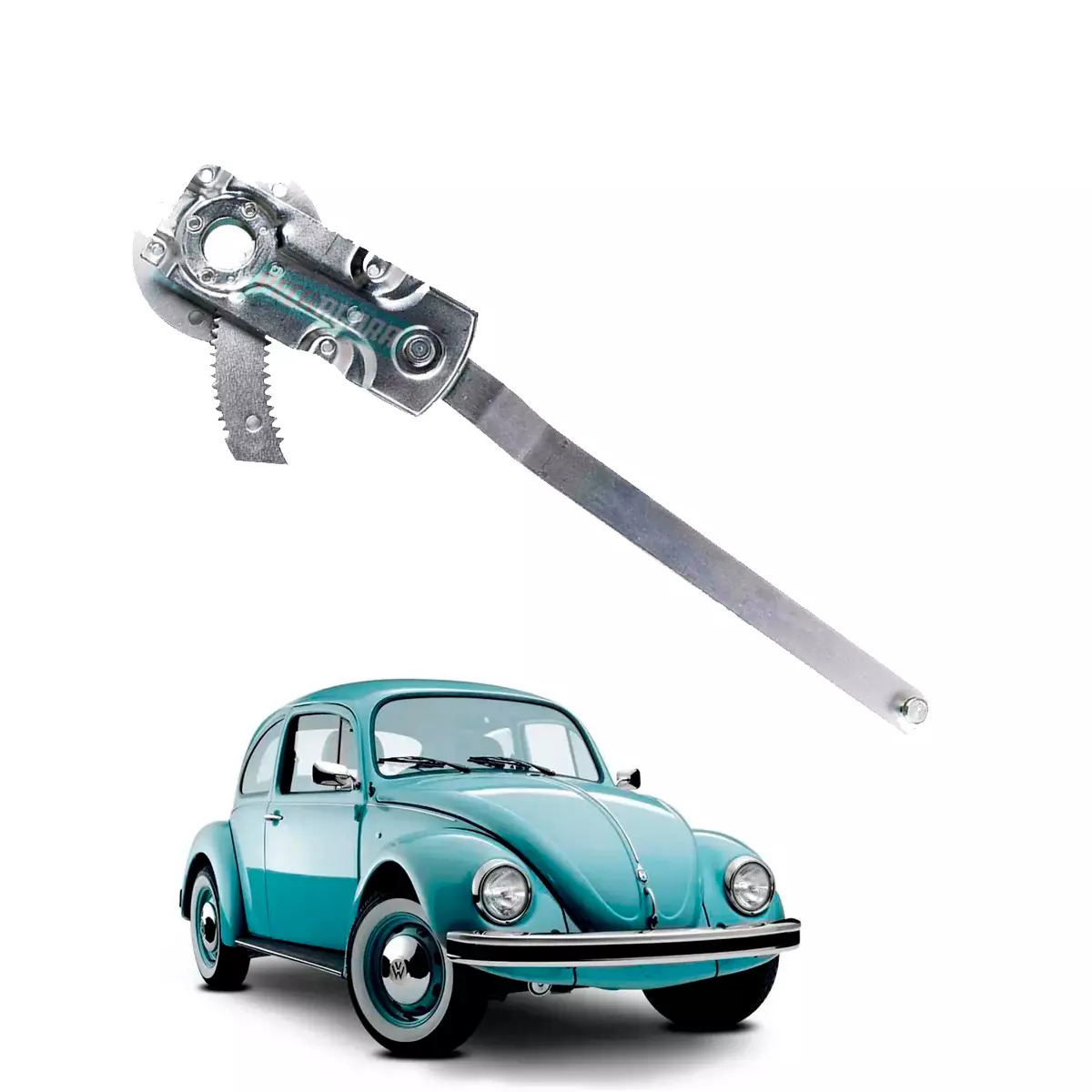 MAQUINA VIDRO ELETRICA DIR SEM MOTOR FUSCA SEDAN 71 A 96 12V (1138375021-R4120D-