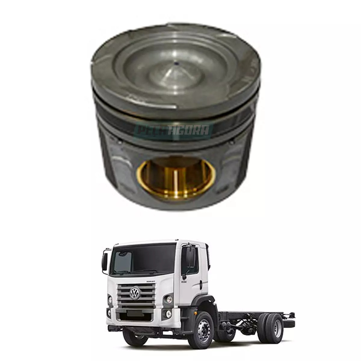 PISTAO SEM ANEIS VW 17230 ONIBUS VW 13190 15190 17190 17230 23230 ADVANTEC 2013 