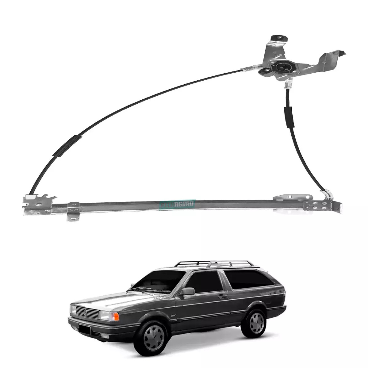 MAQUINA VIDRO ELETRICA ESQ SEM MOTOR GOL PARATI SAVEIRO VOYAGE M.CARTO (30583750