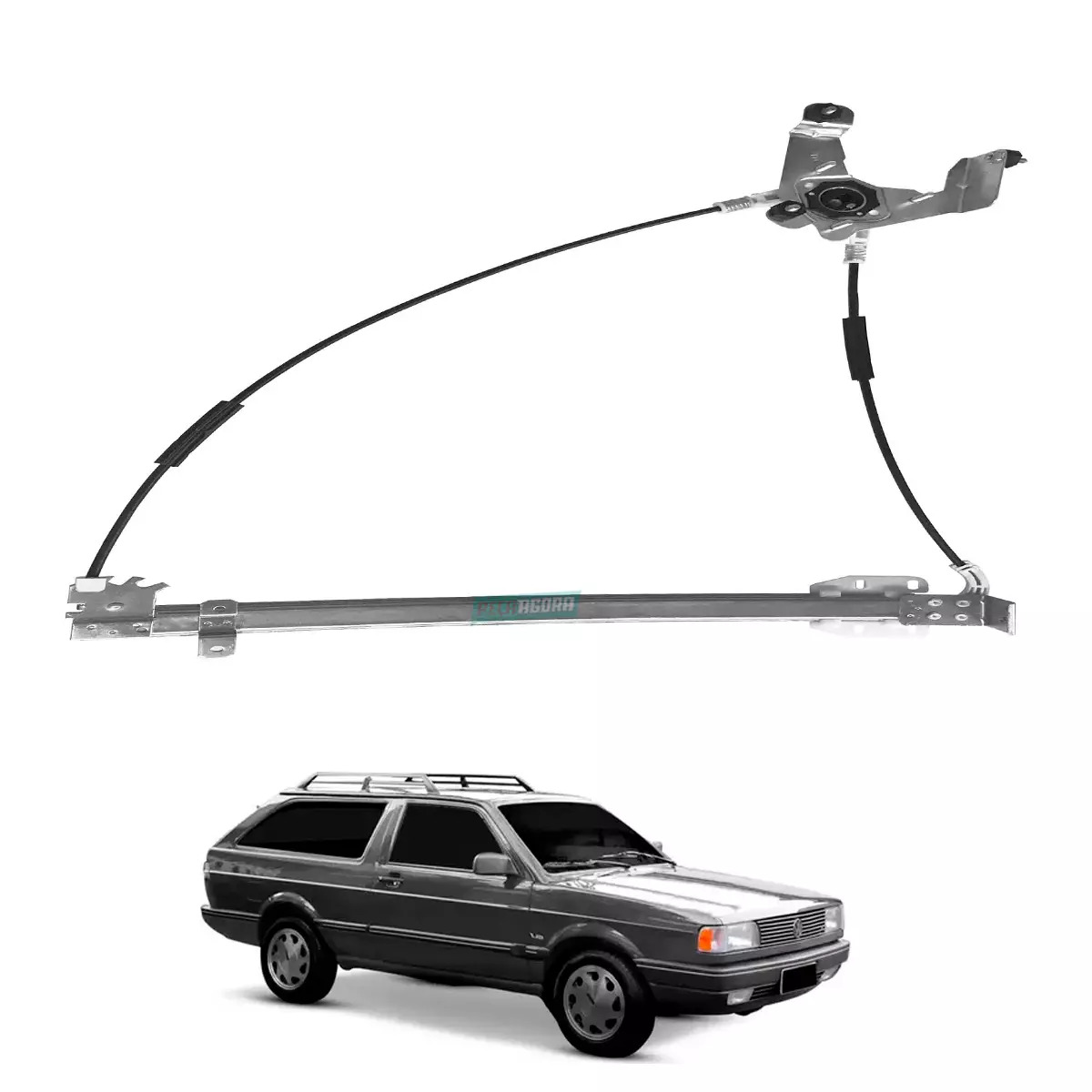 MAQUINA VIDRO ELETRICA DIR SEM MOTOR GOL PARATI SAVEIRO VOYAGE M.CARTO (30583750