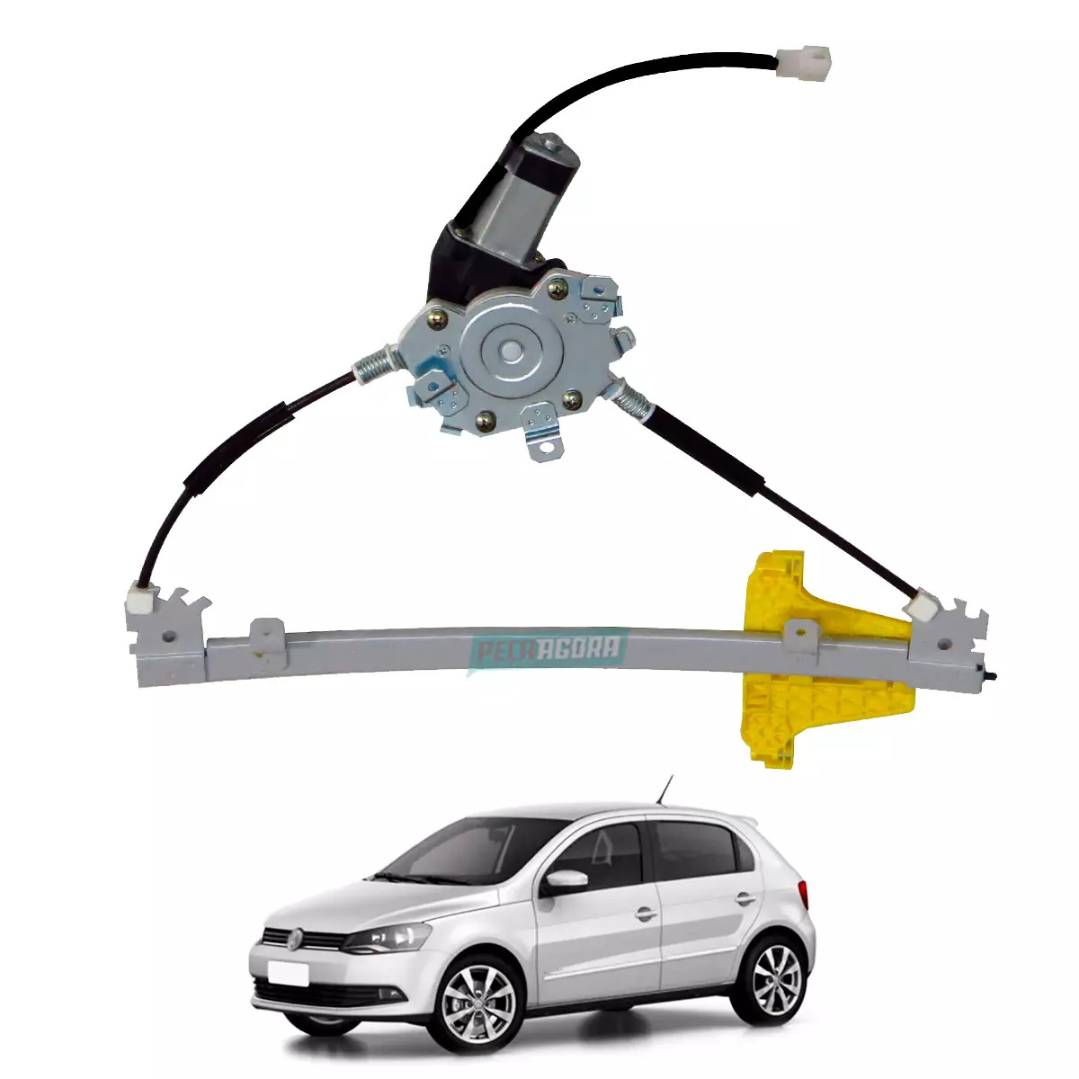 MAQUINA VIDRO ELETRICA COM MOTOR DIANTEIRA ESQ  GOL SAVEIRO VOYAGE  (5U4837399-R