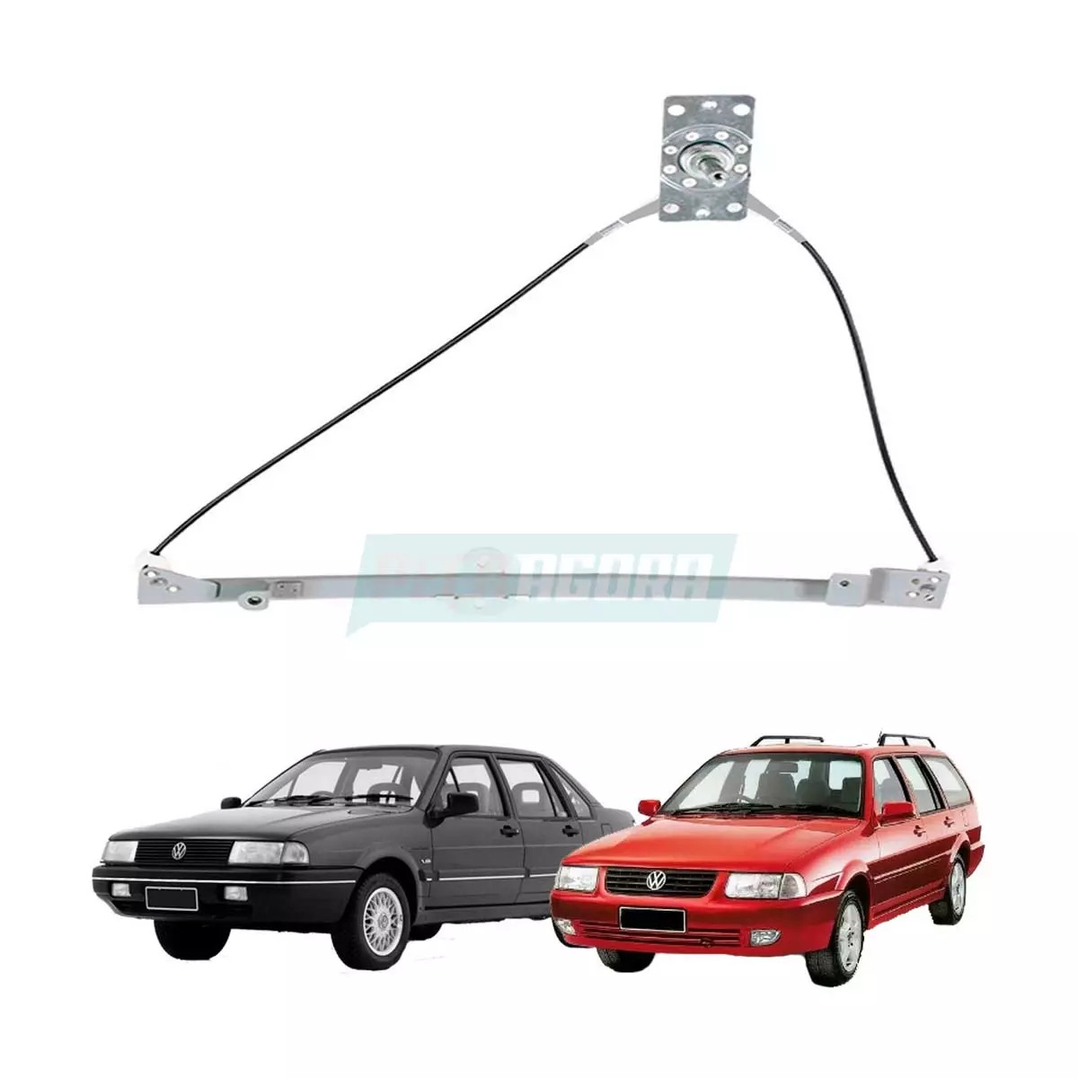 MAQUINA VIDRO MANUAL DIANTEIRA DIR SANTANA ROYALE VERSAILLES SANTANA QUANTUM  (Z