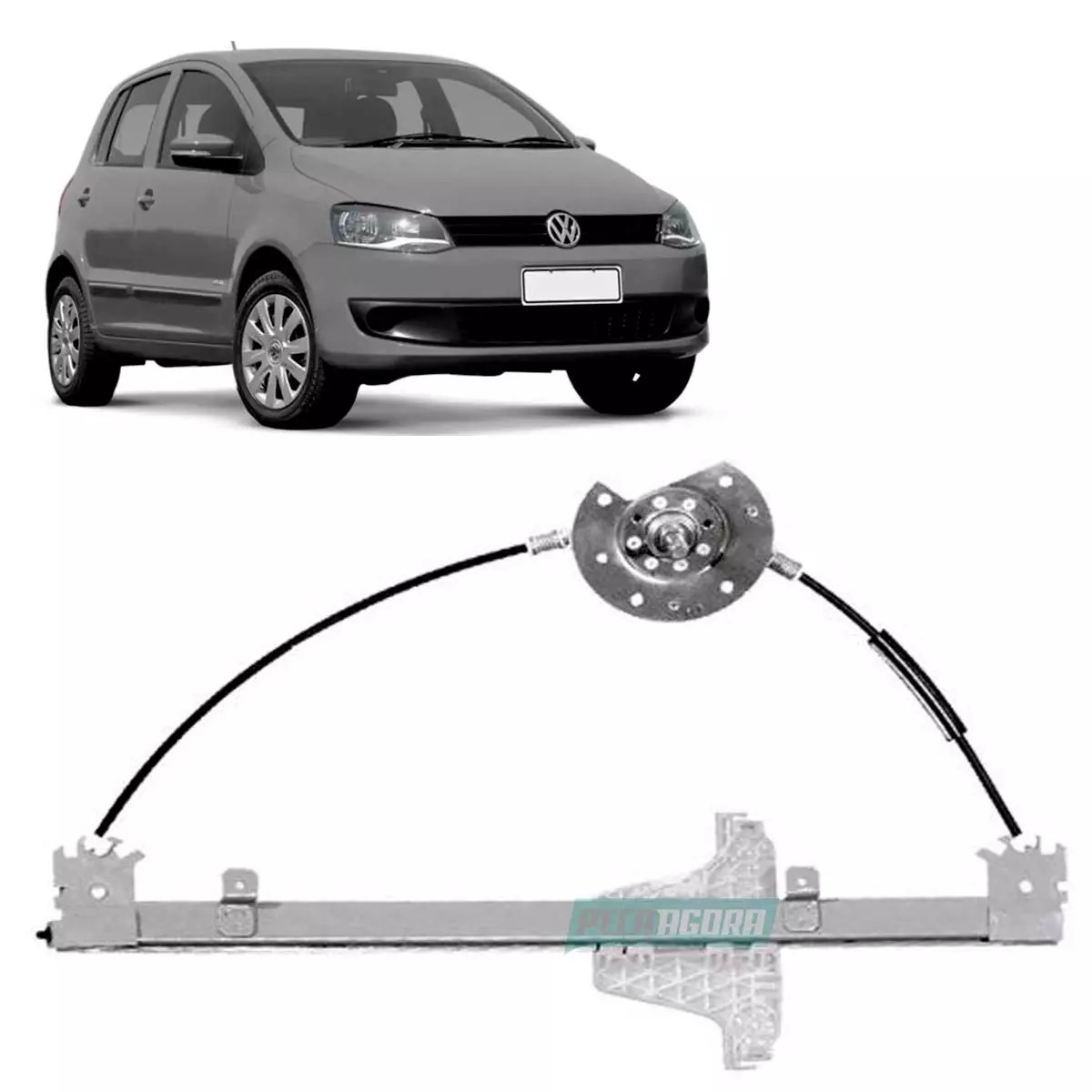 MAQUINA VIDRO MANUAL DIR FOX 2009 EM DIANTE 2 PORTAS (5Z3837502G-R4399D)