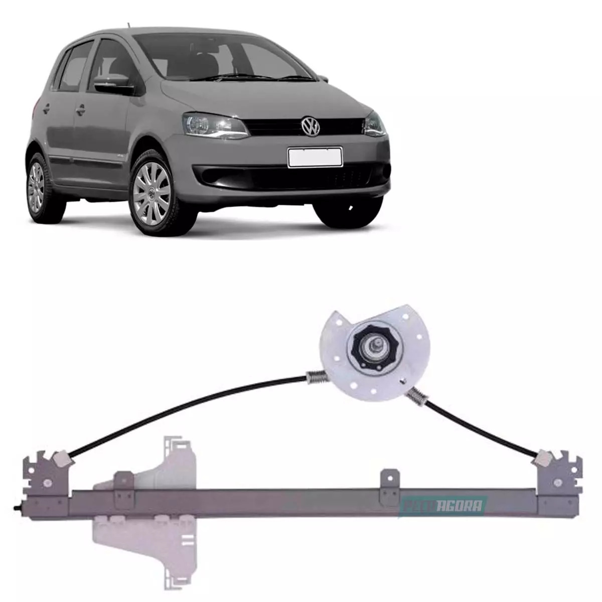 MAQUINA VIDRO MANUAL DIANTEIRA DIR FOX 2009 EM DIANTE (5Z4837402G-R4400D)