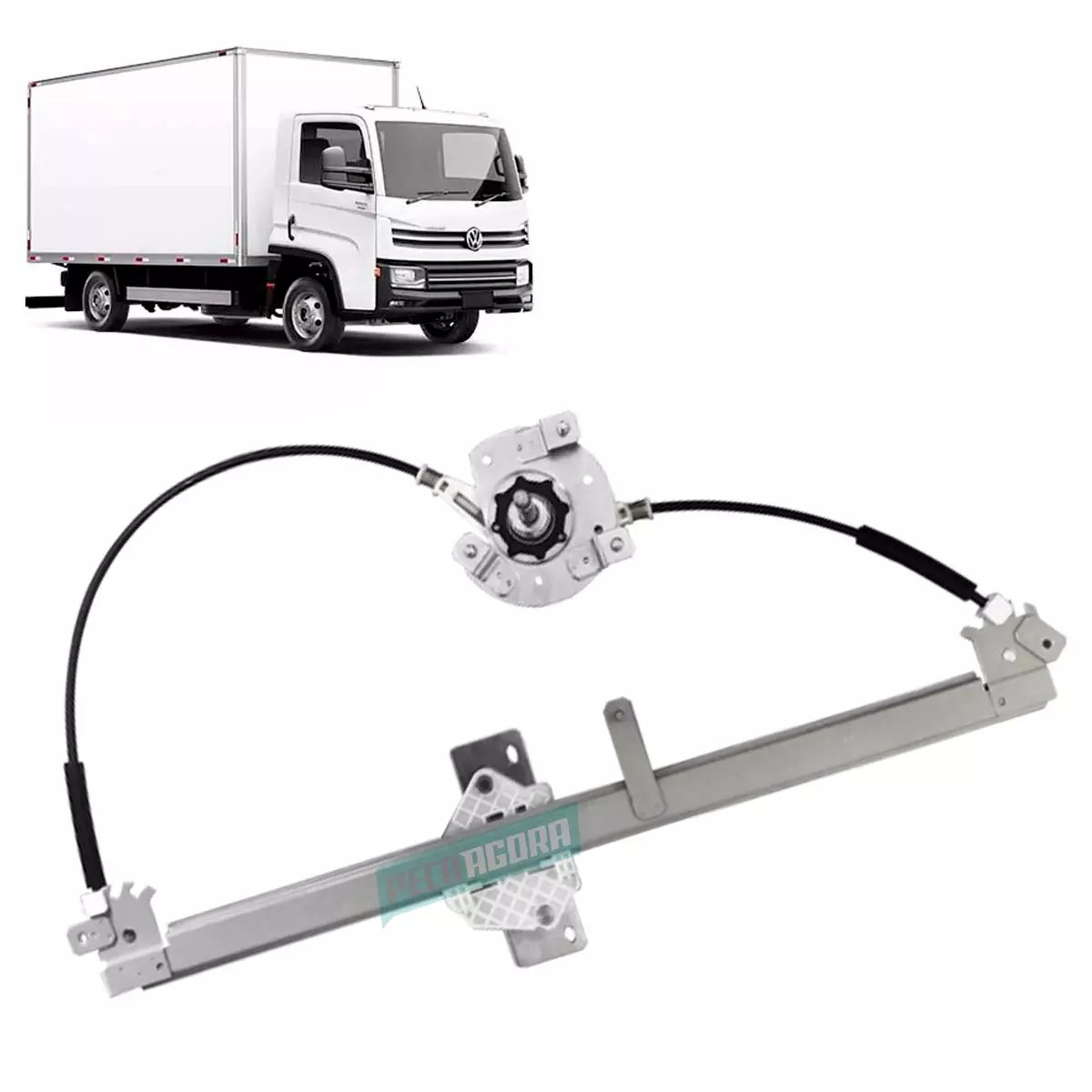 MAQUINA VIDRO MANUAL DIREITO VW DELIVERY EXPRESS 11180 13180 4150 6160 9170 17 E