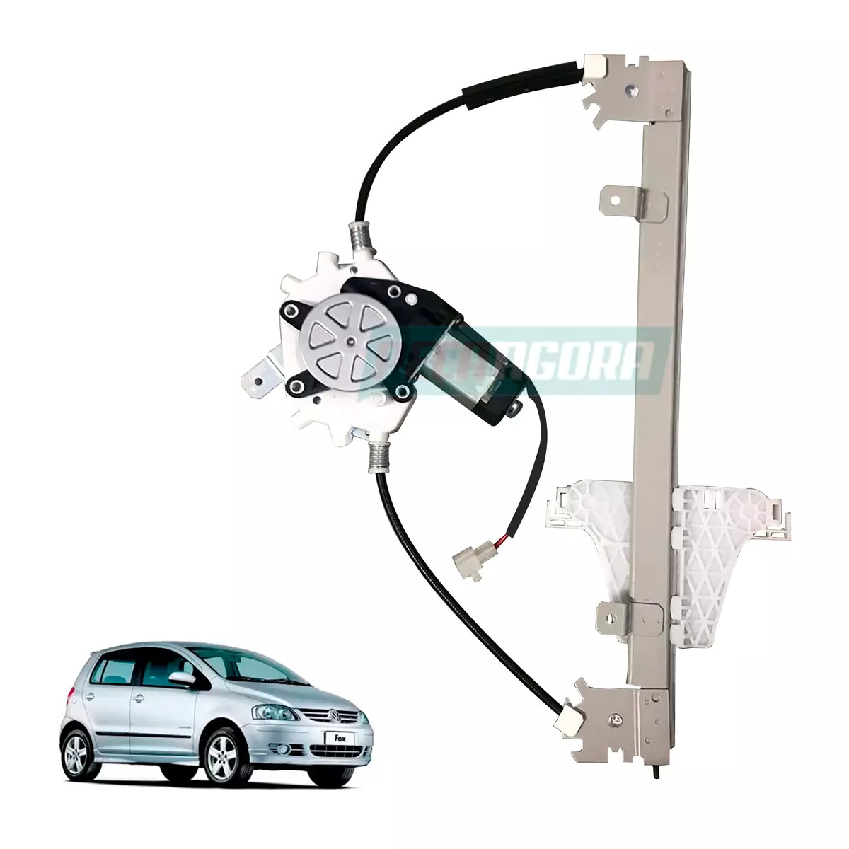 MAQUINA VIDRO ELETRICA TRASEIRA ESQ COM MOTOR FOX CROSSFOX SPACEFOX  (5Z4839401-