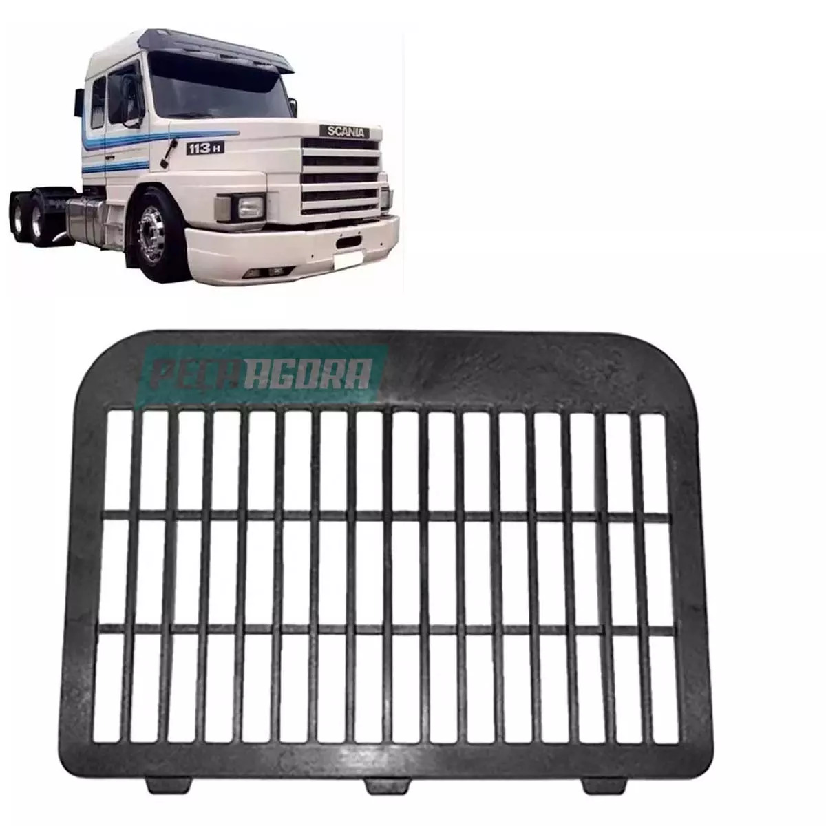 TELA DE ENTRADA DE AR DO CAMPO SCANIA 112 113 (298574.)