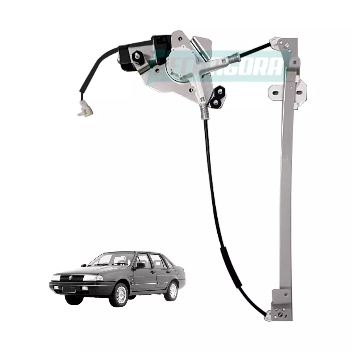 MAQUINA VIDRO ELETRICA TRSEIRA DIR COM MOTOR SANTANA 99 A 06 SANTANA QUANTUM 99 