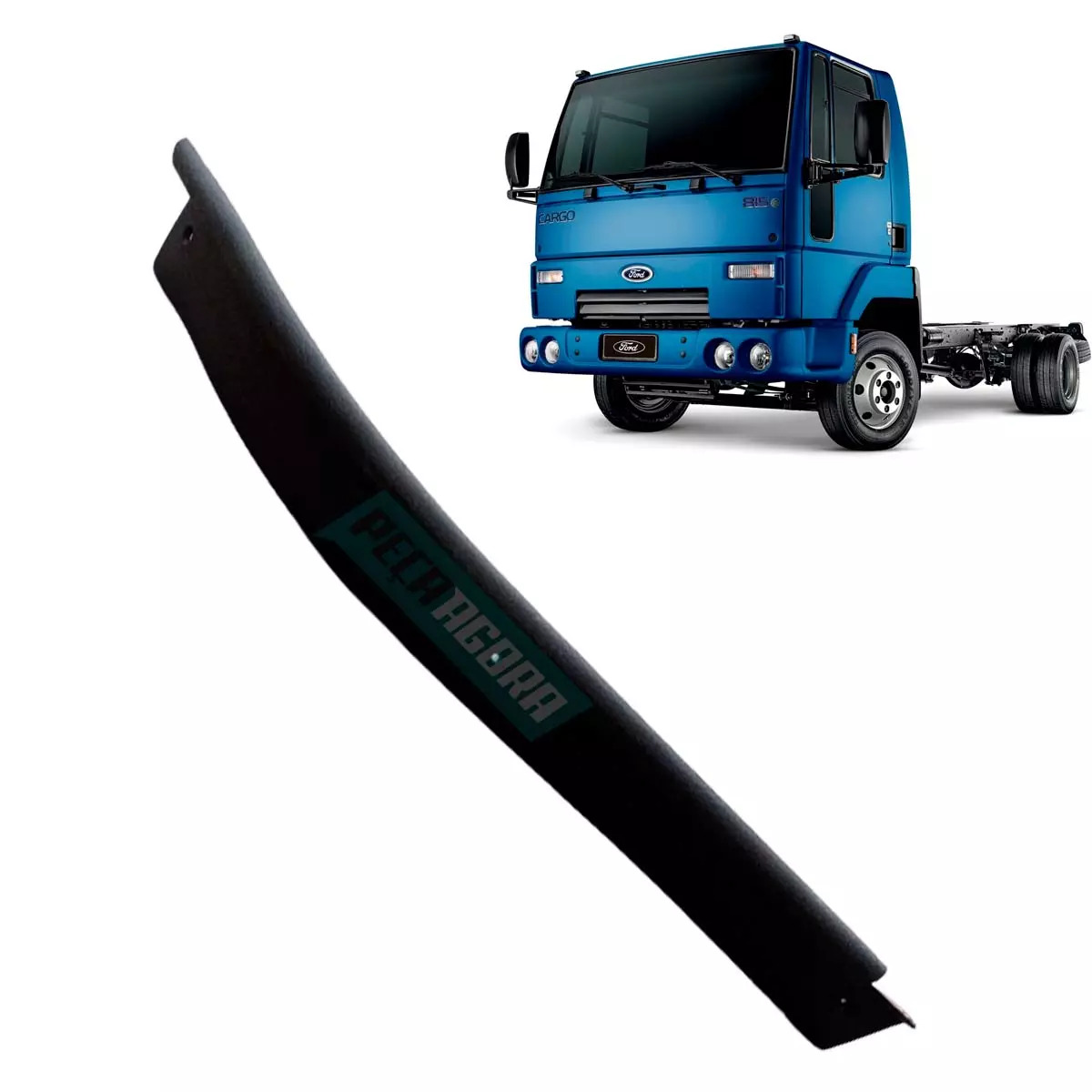 PLACA SOLEIRA TRASEIRA DIREITO FIXACAO TAPETE FORD CARGO 815E 816E 1317E 1517E 1