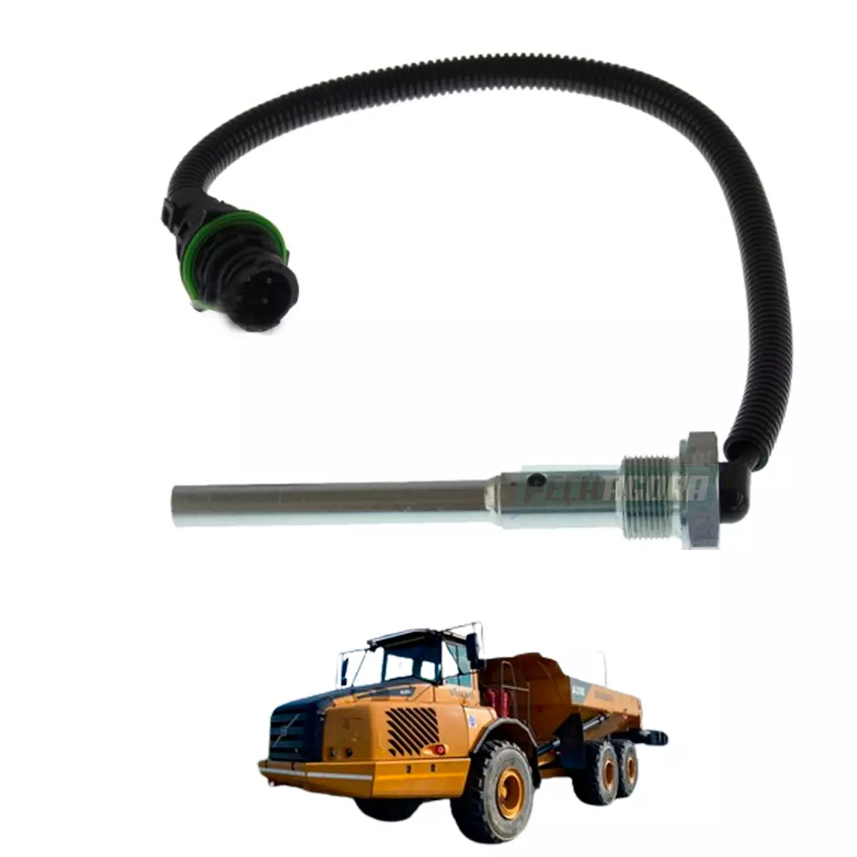 SENSOR NIVEL E TEMPERATURA DO OLEO VOLVO PENTA DUMPER A35E A35E FS ESCADEIRA EC3