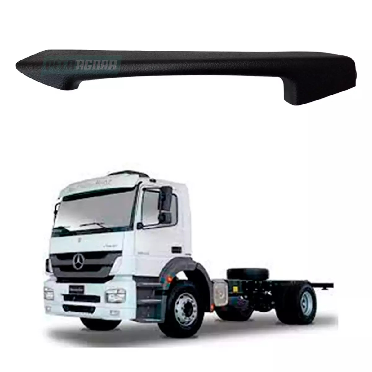 ACABAMENTO SUPERIOR FORRO PORTA ESQ MB AXOR 1933 2035 2040 2044 2533 2535 2536 2