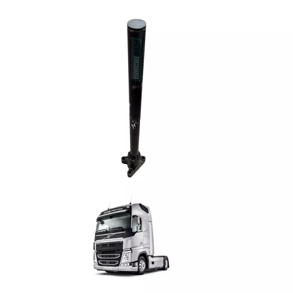 SUPORTE PARALAMA TRASEIRA VOLVO FH NH FM VM (3162274.)