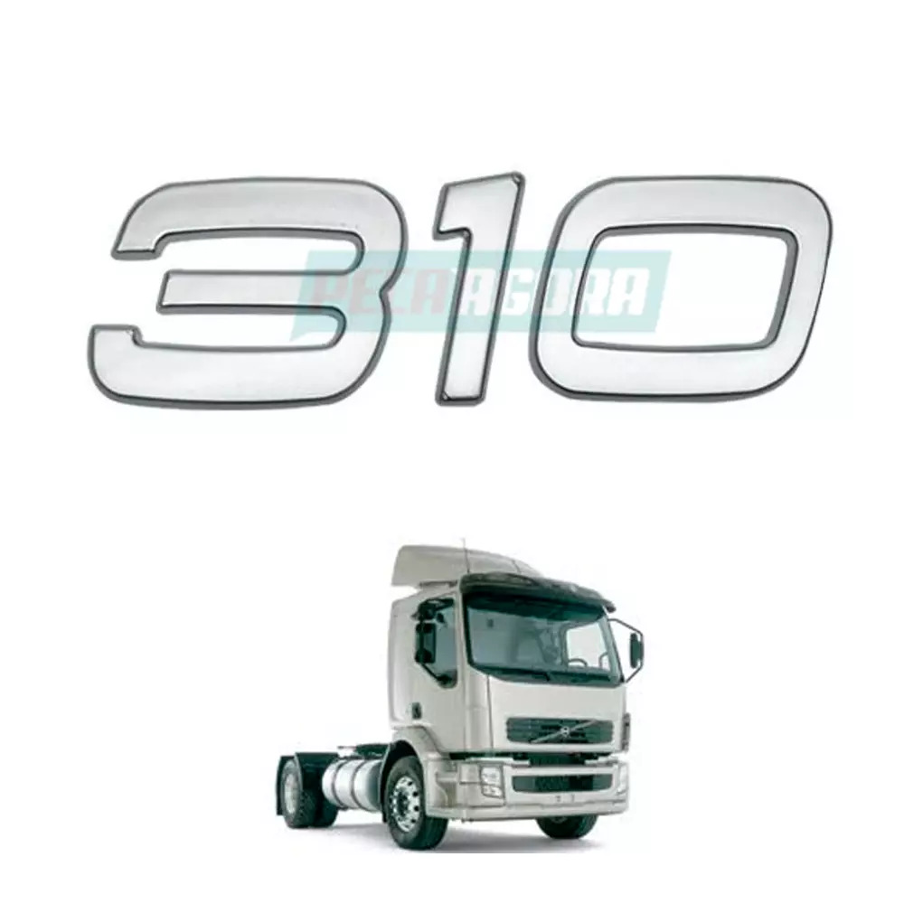 EMBLEMA LATERAL 310 PLASTICO VOLVO 310 VM 23 2004 ATE 2009 (FC474771-V6086)