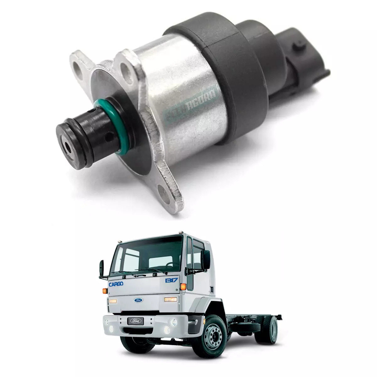 VALVULA REGULADORA PRESSAO BOMBA PARA IVECO DAILY FORD CARGO VOLKSWAGEN CONSTELL