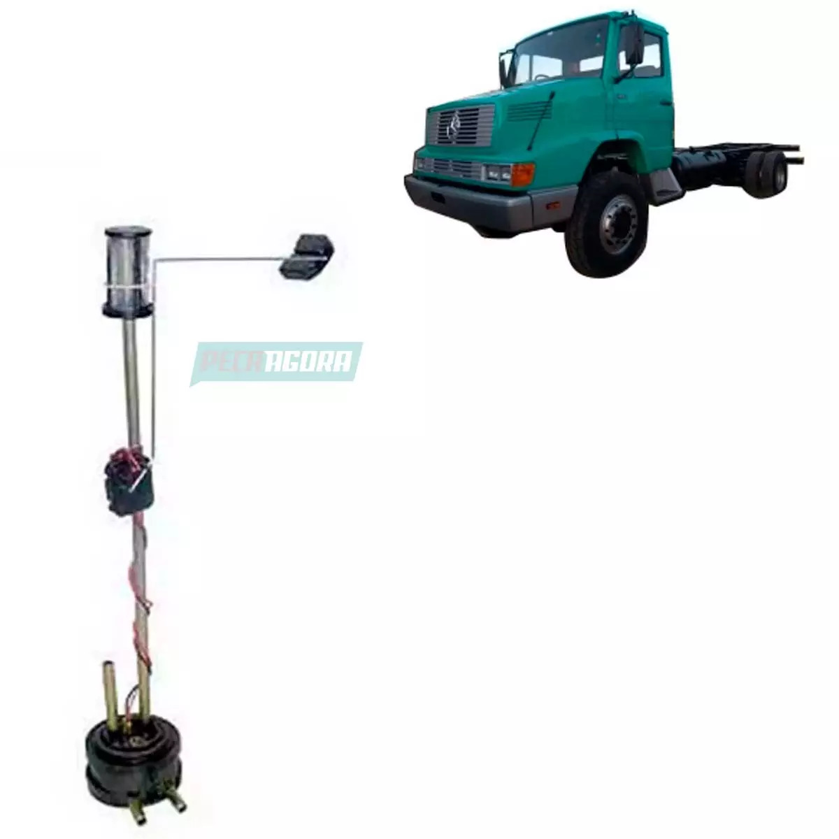 BOIA TANQUE 300L 420MM MERCEDES HPN OF OH1318 L1214 1414 L LB LK2214 2218 2325 2