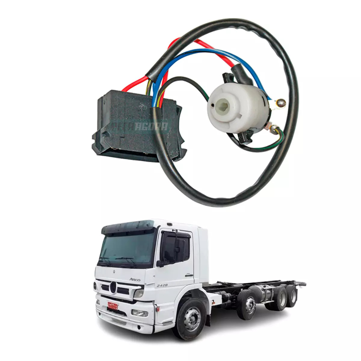 COMUTADOR IGNICAO S/MIOLO S/CHAVE 3 TERM CAMINHAO APOS 95 TODOS (6885457013/)