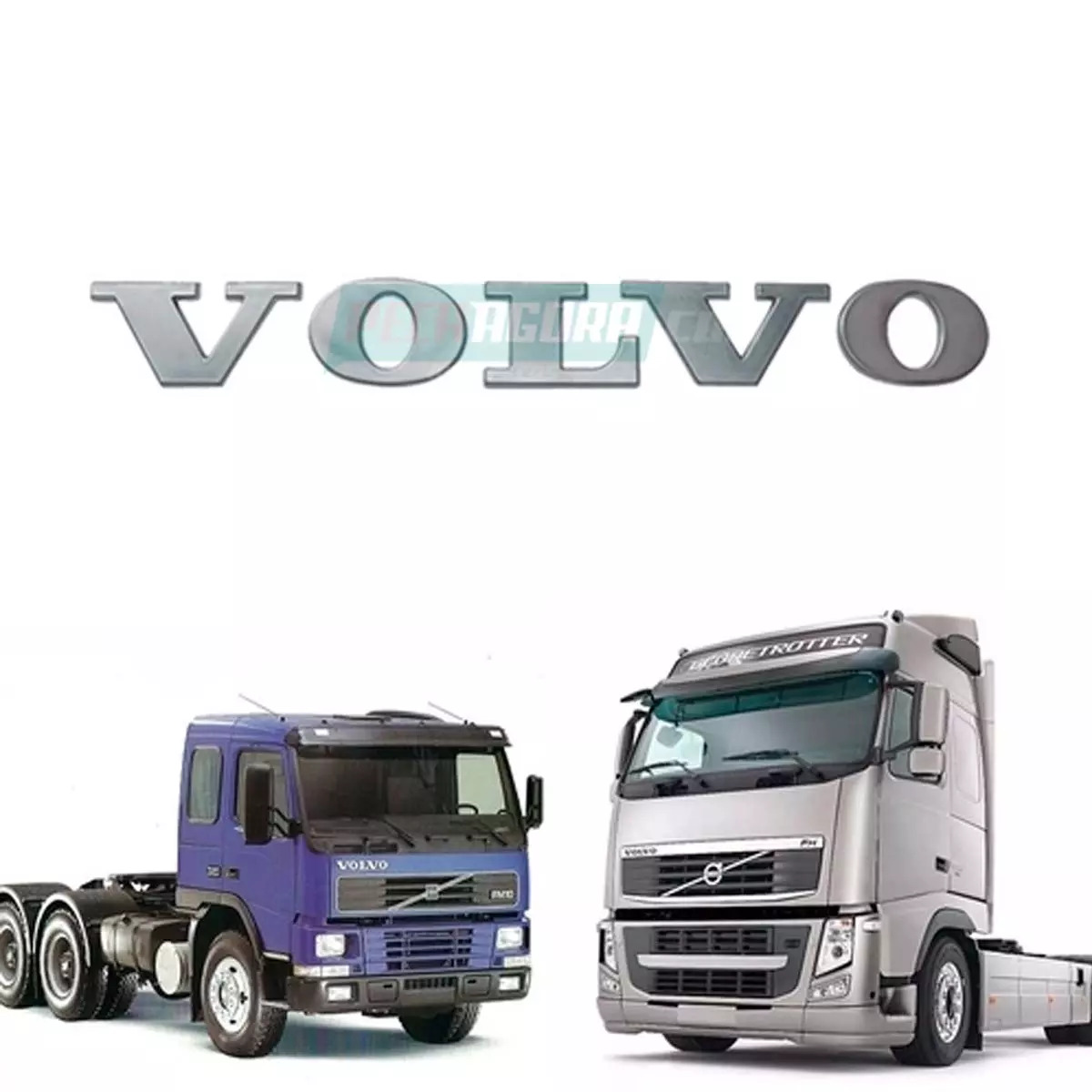 EMBLEMA VOLVO PLASTICO FRONTAL ORIGINAL VOLVO FH FM  (FC474551)