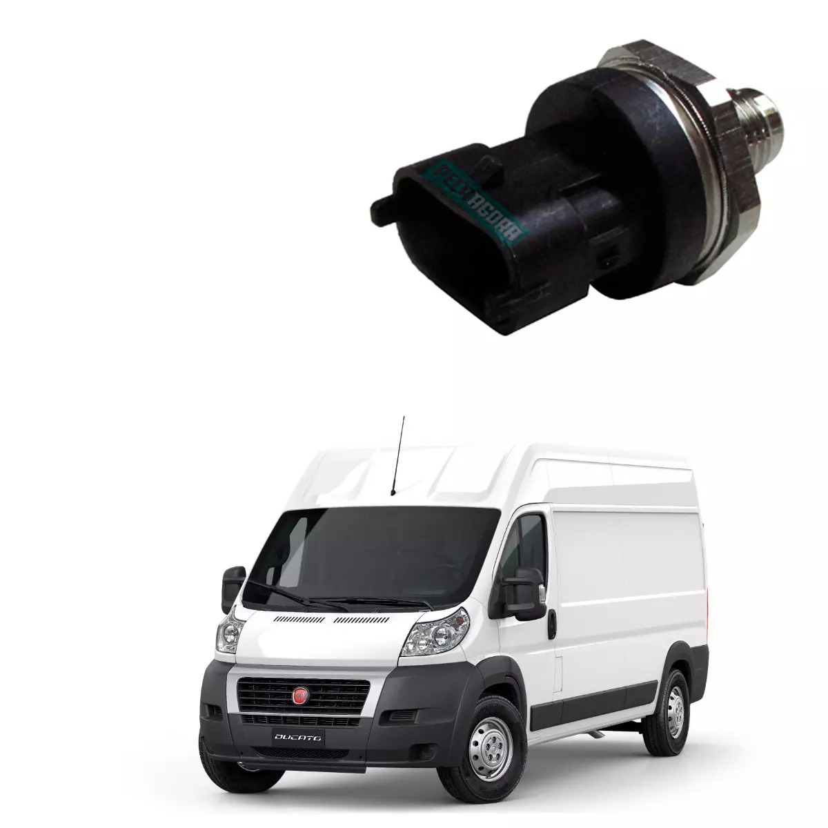 SENSOR PRESSAO COMBUSTIVEL DUCATO (00281002909-504229208)