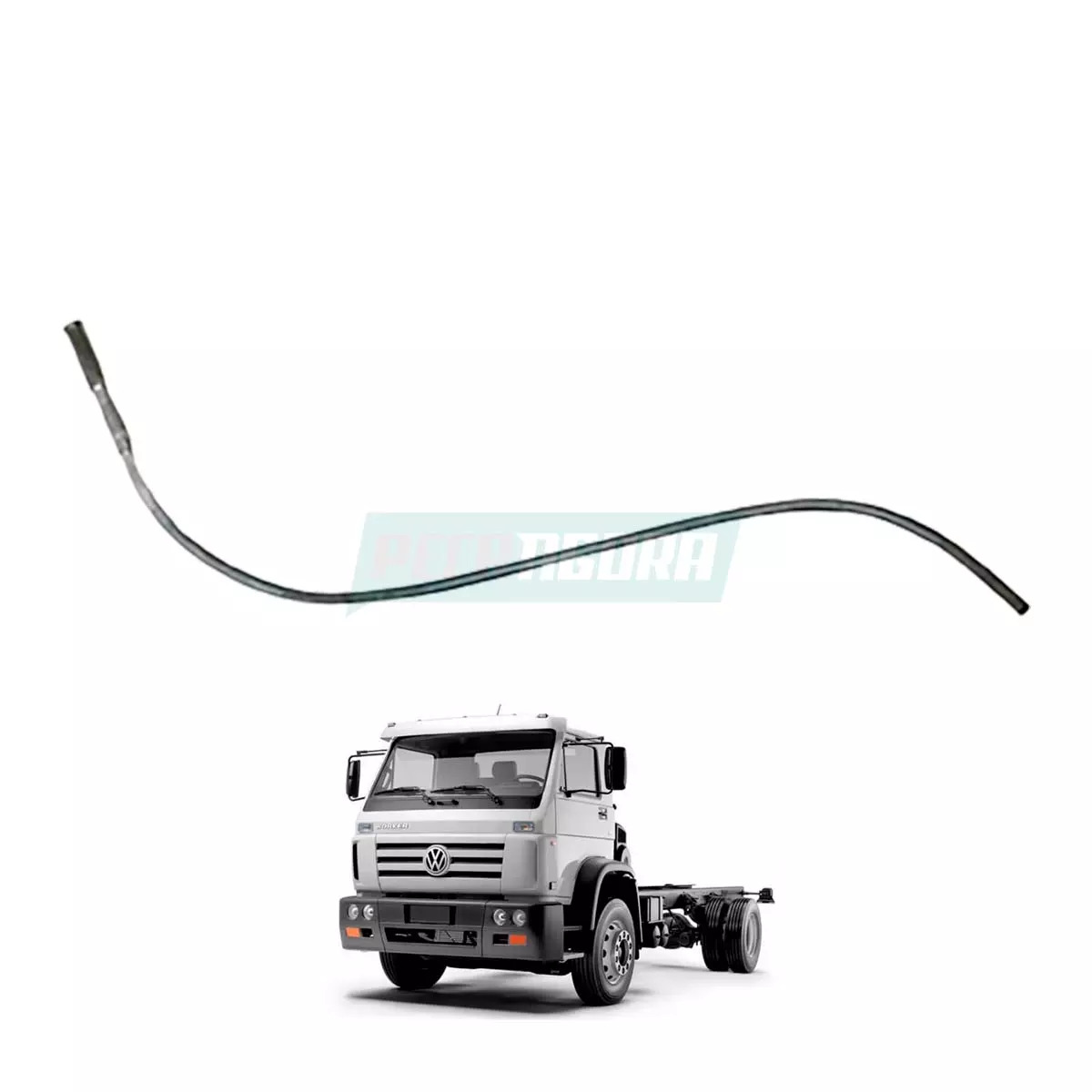 TUBO VARETA NIVEL OLEO MOTOR VW 7100 8100 8140 (TAP115629-40075)