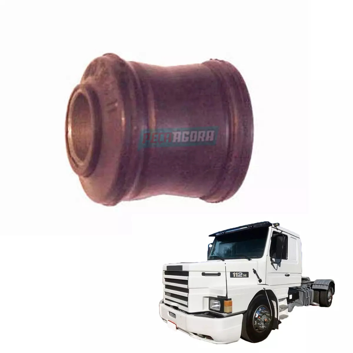 BUCHA DA SUSPENSAO A AR CABINE PARA SCANIA T112 T113 (716360)