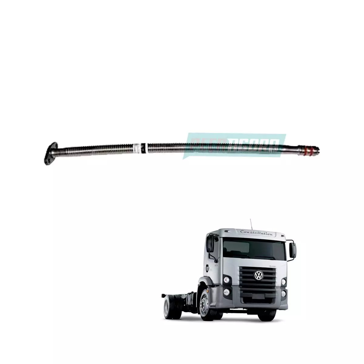 TUBO DE RETORNO TURBO COMPRESSOR CUMMINS FORD CARGO VW CONSTELLATION MOTOR ISB 6