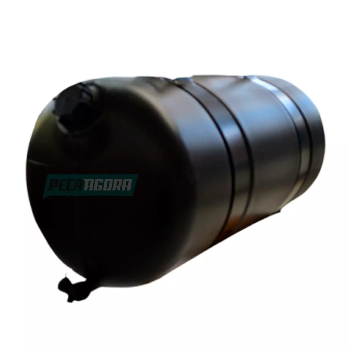 COROTE 42 LITROS PRETA  SEM ABA COM TAMPA CINTA METALICA (R008694)