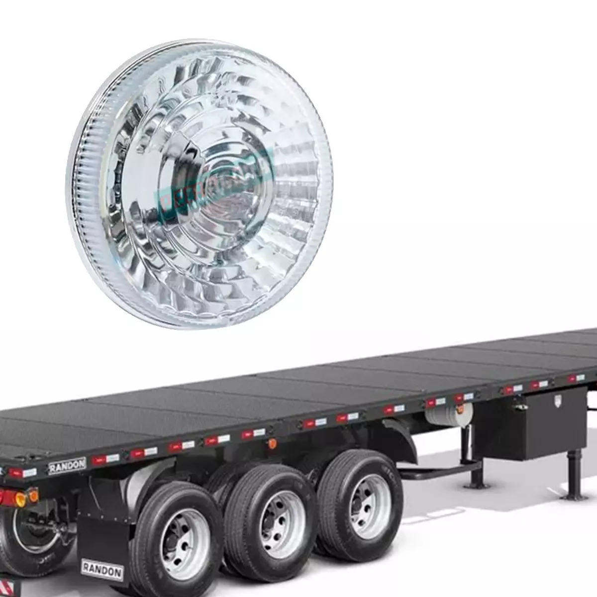 LANTERNA TRASEIRA CARRETAS RANDON 2004 SEM SOQUETE CRISTAL (GL1126CR-213000114)