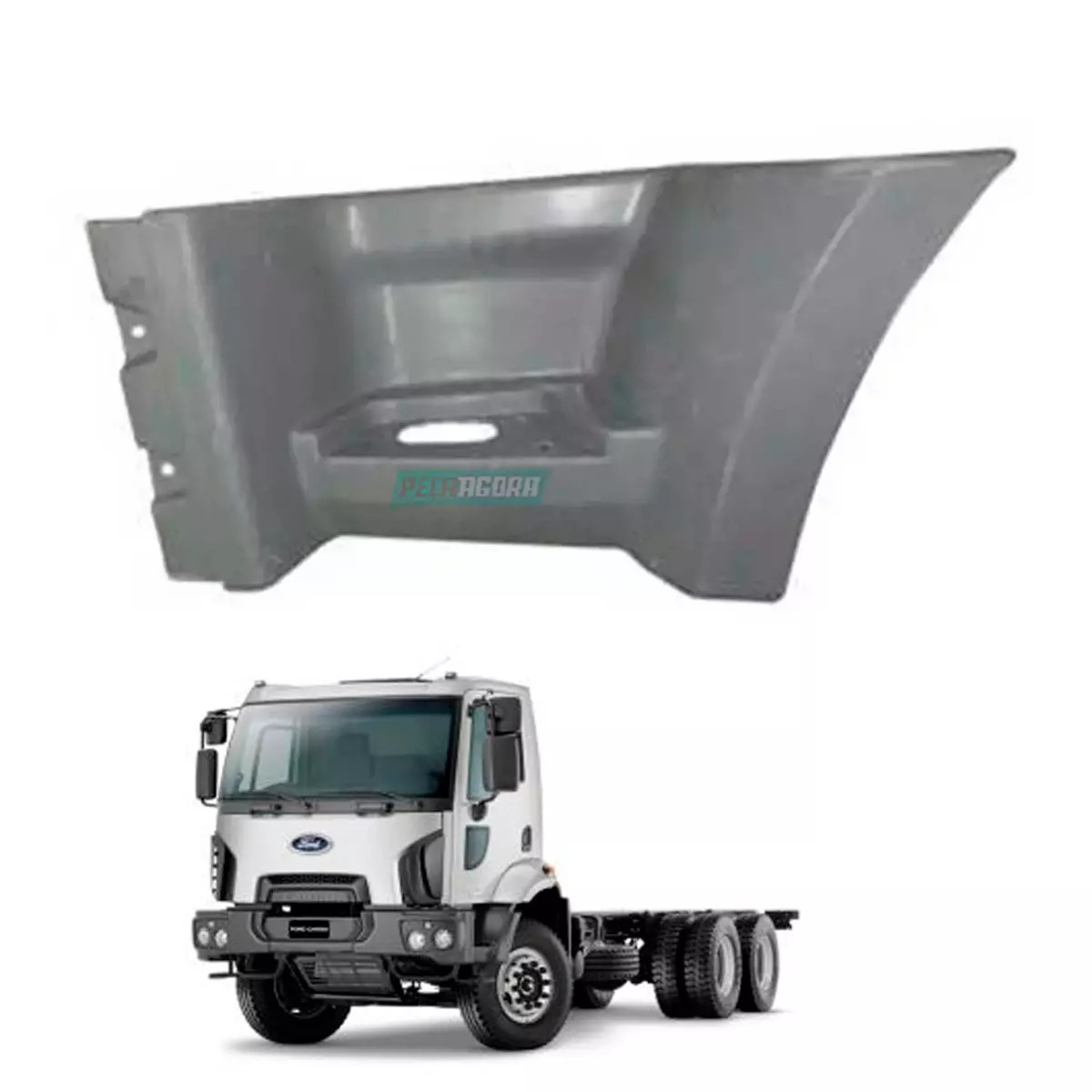  ESTRIBO ESCADA FORD CARGO 2628 2632 3132 2622 NOVO CARGO CANAVIEIRO OU TRACADO 